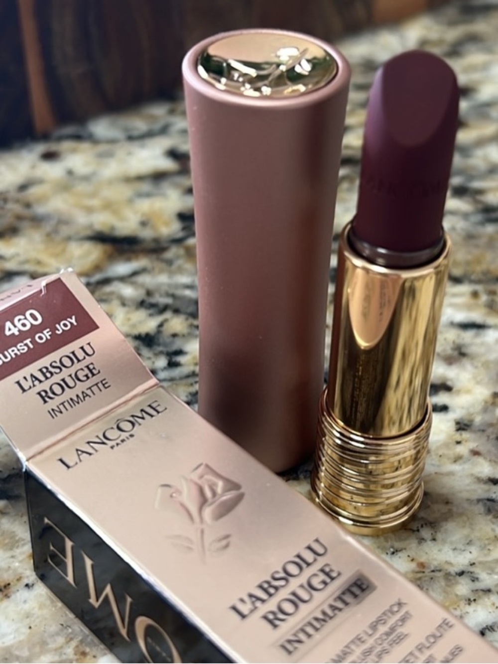 🐶💕Lancome Burst Of Joy L’absolu Rouge Soft Matte Lipstick